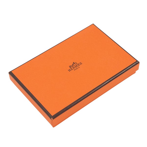 エルメス カードケース RMS ゴールド/シルバー金具 エバ―カラー K刻印 HERMES 名刺入れ