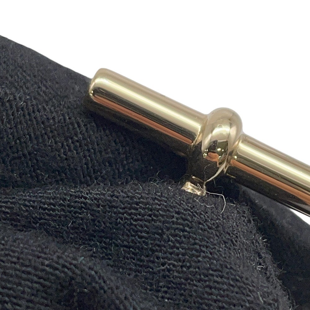 エルメス ピアス シュル・メール バッファローホーン メタル HERMES