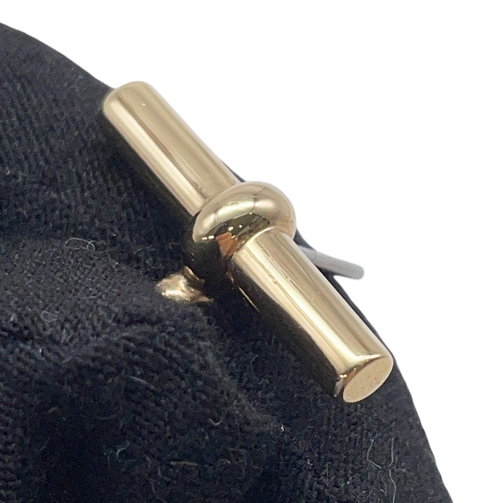 エルメス ピアス シュル・メール バッファローホーン メタル HERMES