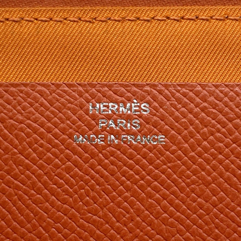 エルメス 長財布 ヌーヴォー・トゥー・ゴー・ジップ モーヴシルベストル/キュイーブル/シルバー金具 エプソン/スイフト U刻印
