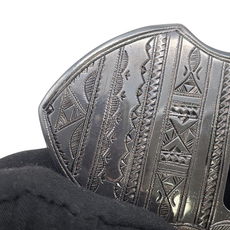 エルメス ベルト トゥアレグ ブルー/ゴールド/クローム金具 アリゲーター/スイフト □C刻印 サイズ70