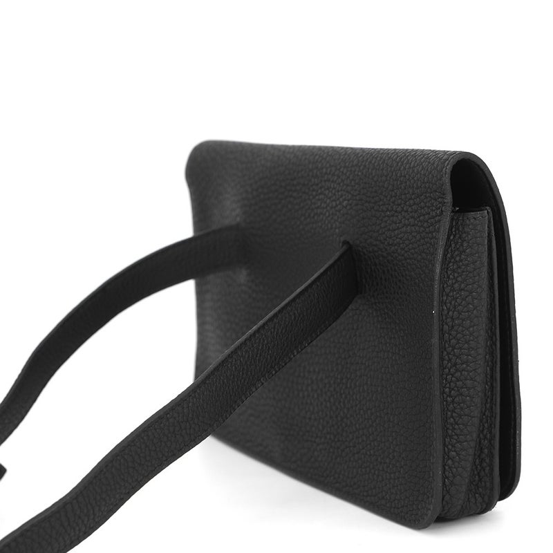 エルメス ウエストバッグ ドゴン ブラック/シルバー金具 トゴ