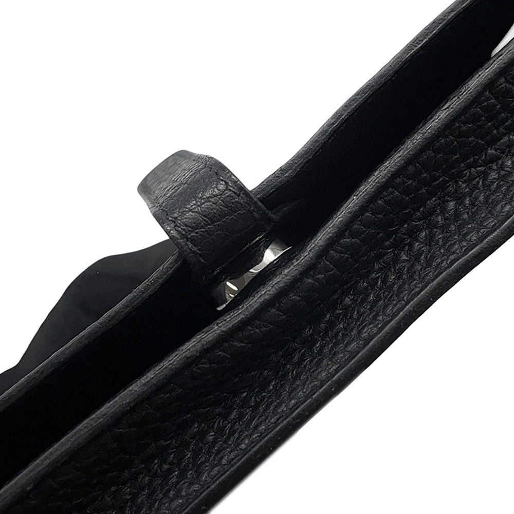 エルメス ウエストバッグ ドゴン ブラック/シルバー金具 トゴ | 中古