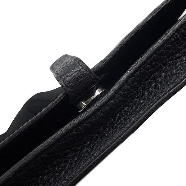 エルメス ウエストバッグ ドゴン ブラック/シルバー金具 トゴ