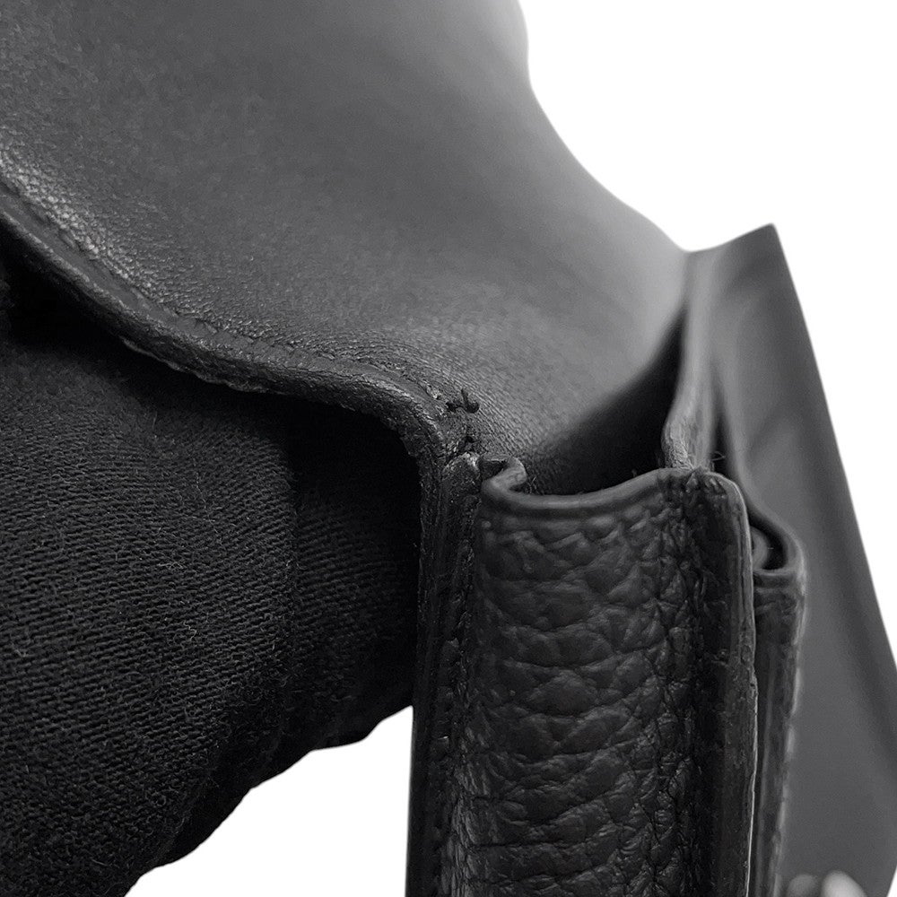 エルメス ウエストバッグ ドゴン ブラック/シルバー金具 トゴ | 中古