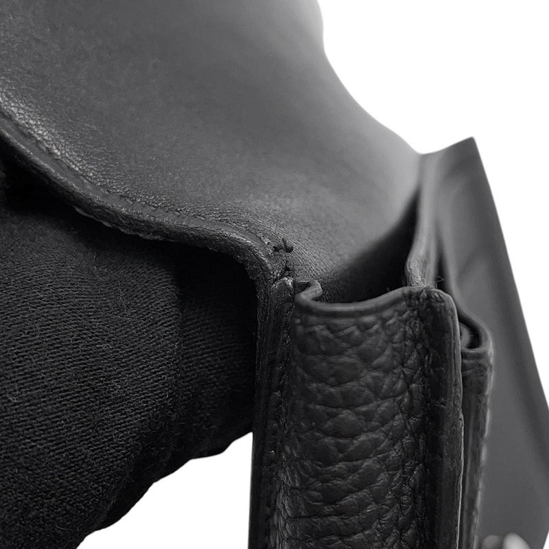 エルメス ウエストバッグ ドゴン ブラック/シルバー金具 トゴ
