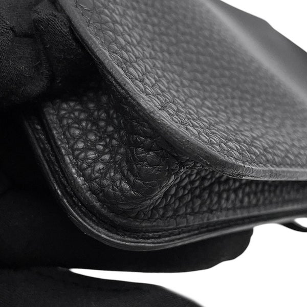 エルメス ウエストバッグ ドゴン ブラック/シルバー金具 トゴ