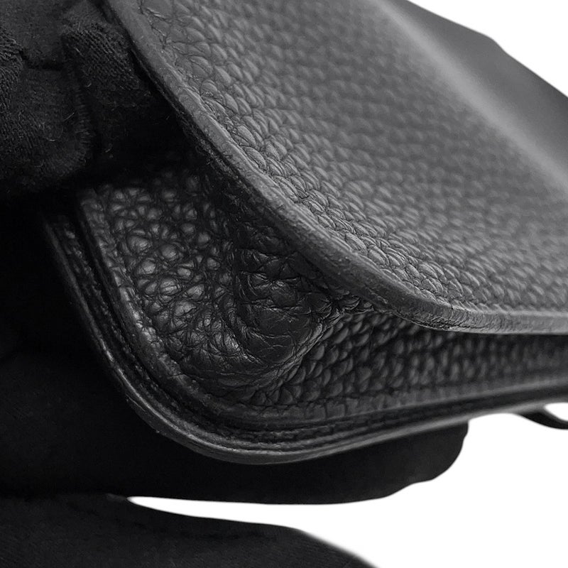 エルメス ウエストバッグ ドゴン ブラック/シルバー金具 トゴ