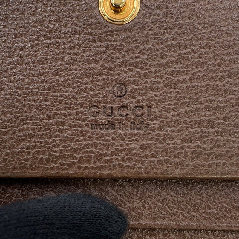グッチ 長財布 オフィディア GGスプリーム GG カードケース ウォレット 523155 GUCCI