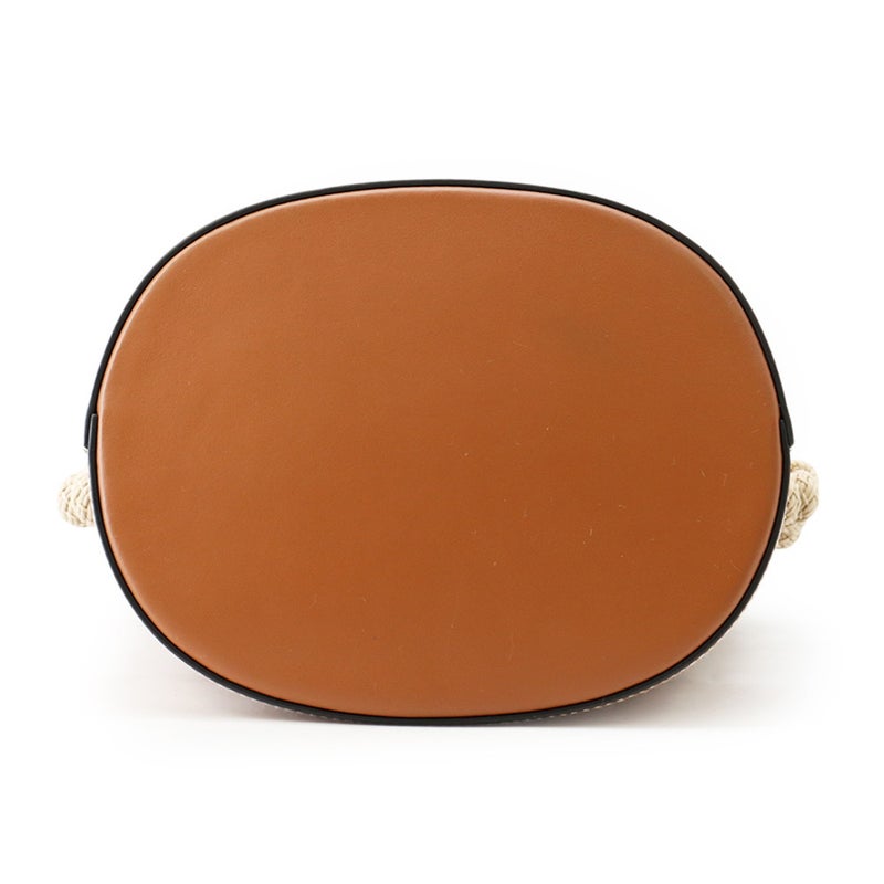 プラダ ショルダーバッグ タンブールバケット ロゴ カーフレザー 1BE050 PRADA 2way