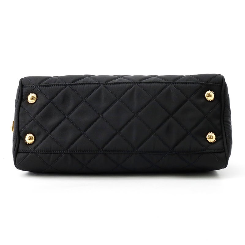 プラダ チェーンショルダーバッグ キルティング ナイロン BR4965 PRADA バッグ 黒