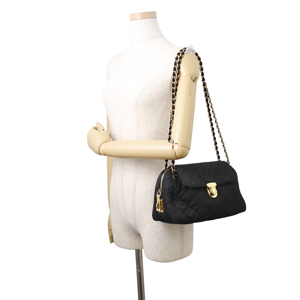 プラダ チェーンショルダーバッグ キルティング ナイロン BR4965 PRADA