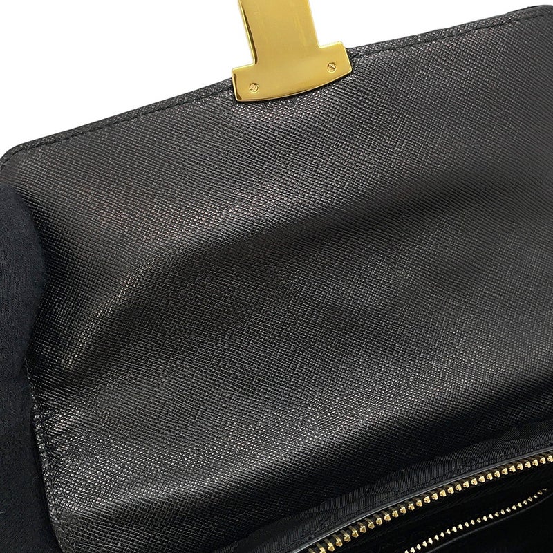プラダ チェーンショルダーバッグ キルティング ナイロン BR4965 PRADA バッグ 黒