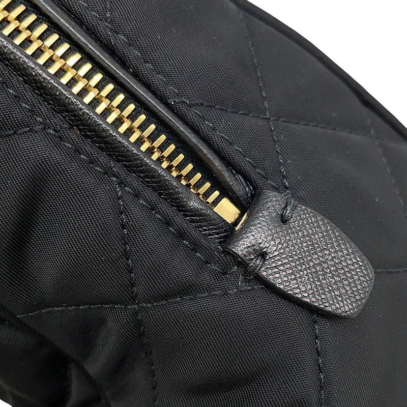 プラダ チェーンショルダーバッグ キルティング ナイロン BR4965 PRADA バッグ 黒