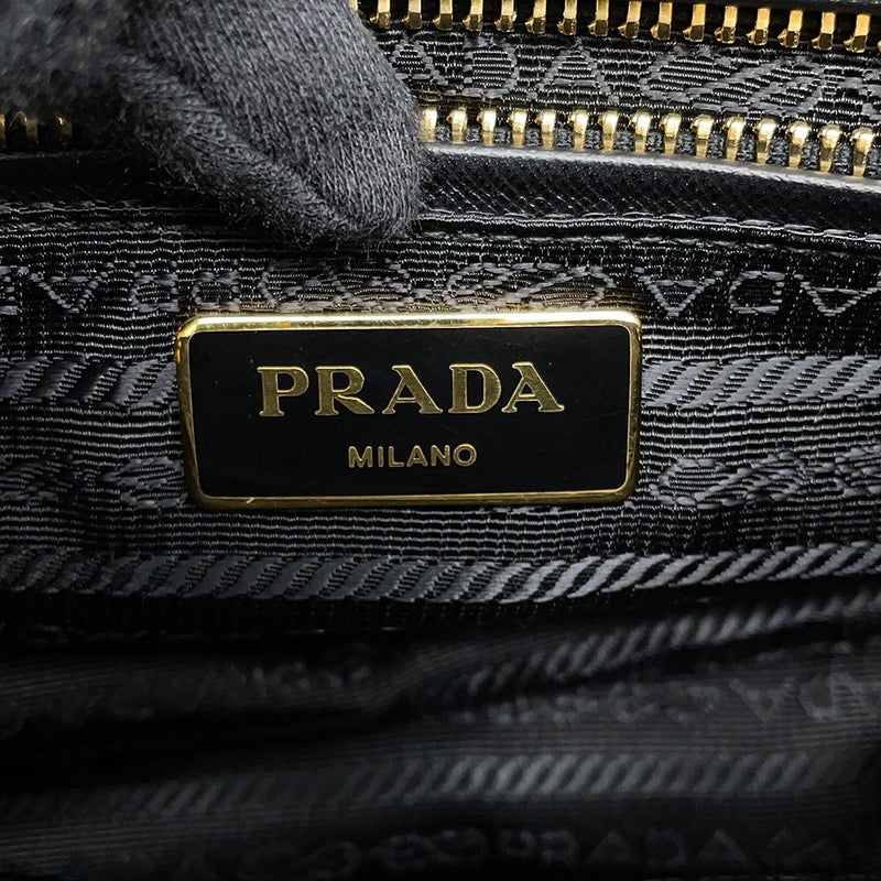 プラダ チェーンショルダーバッグ キルティング ナイロン BR4965 PRADA バッグ 黒