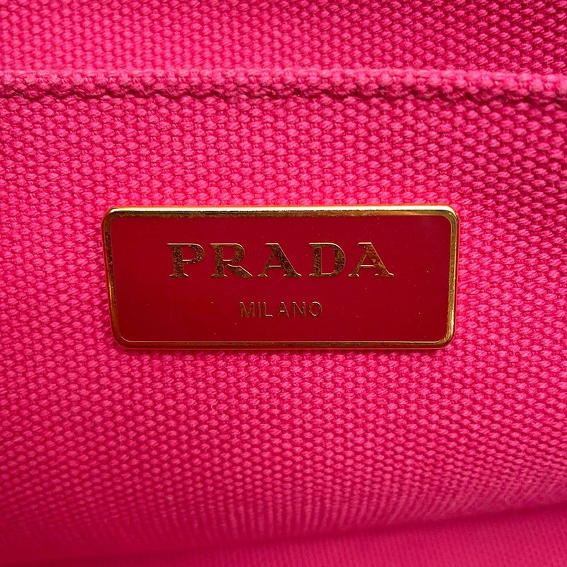 プラダ トートバッグ カナパ CANAPA ミディアム キャンバス 1BG642 PRADA バッグ 2wayショルダーバッグ