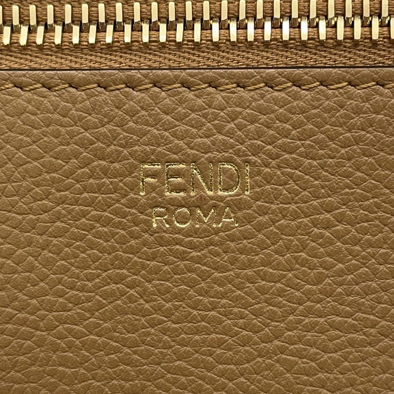 フェンディ トートバッグ ペカン ロール リバーシブルトート FFモチーフ ストライプ キャンバス/レザー 8BH425 FENDI バッグ