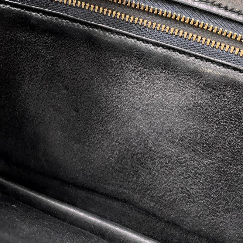 エルメス ショルダーバッグ リディ ブラック/ゴールド金具 ボックスカーフ 〇N刻印 HERMES バッグ 黒