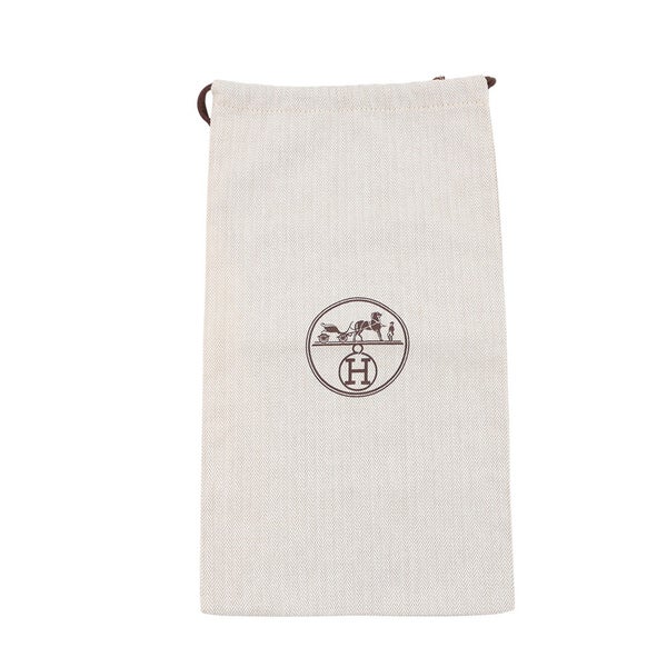 エルメス ベルトポーチ ブラック/シルバー金具 トゴ □M刻印 HERMES ボディバッグ ポーチ ソルド品