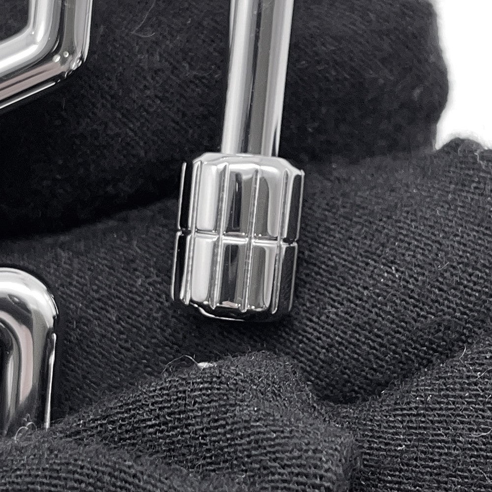 エルメス キーホルダー H・トゥ・スピード シルバー金具 HERMES