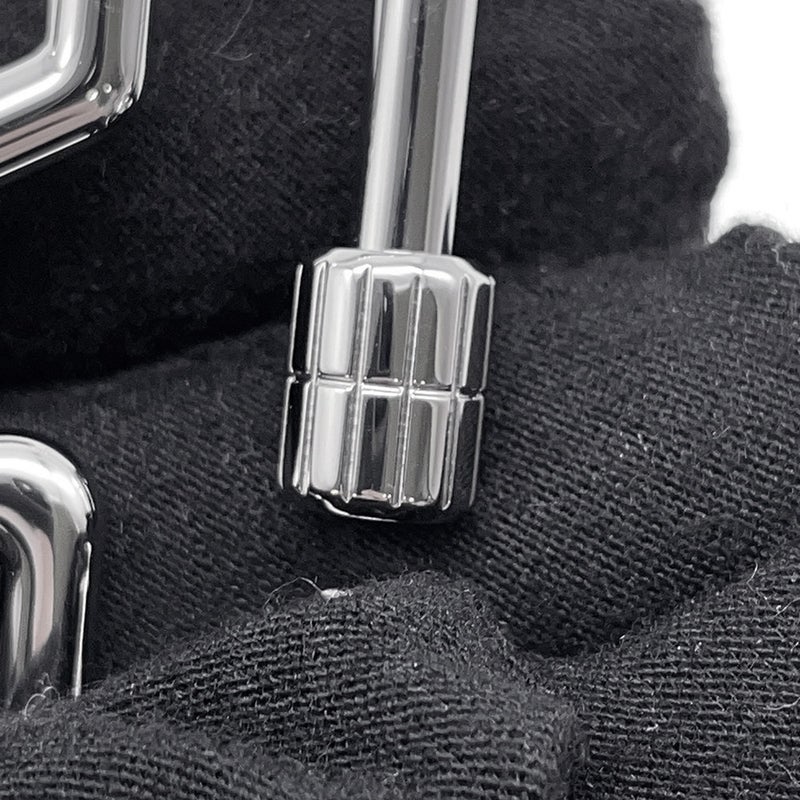 エルメス キーホルダー H・トゥ・スピード シルバー金具 HERMES キーリング
