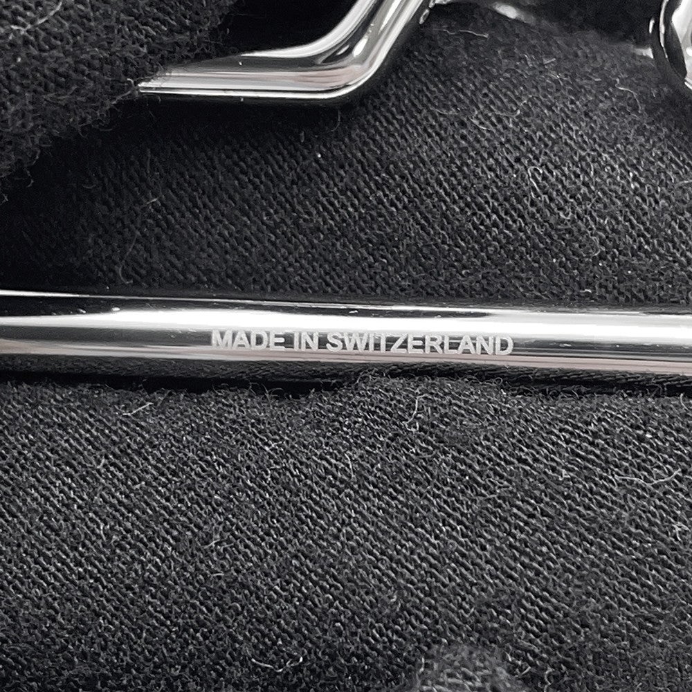 エルメス キーホルダー H・トゥ・スピード シルバー金具 HERMES