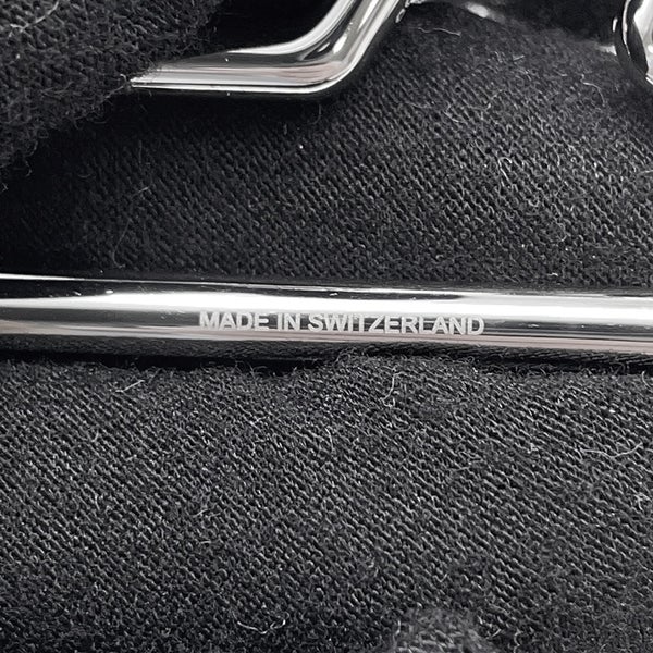 エルメス キーホルダー H・トゥ・スピード シルバー金具 HERMES キーリング