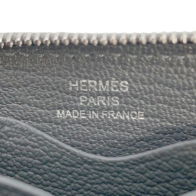 エルメス コインケース ジップアンゴー コンパクト グリメイヤー/シルバー金具 エバーカラー G刻印 HERMES