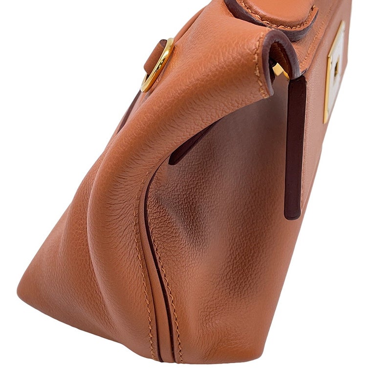 エルメス 24/24 サック ヴァンキャトル ミニ ゴールド/ゴールド金具 エバーカラー/スイフト B刻印 ２wayショルダー