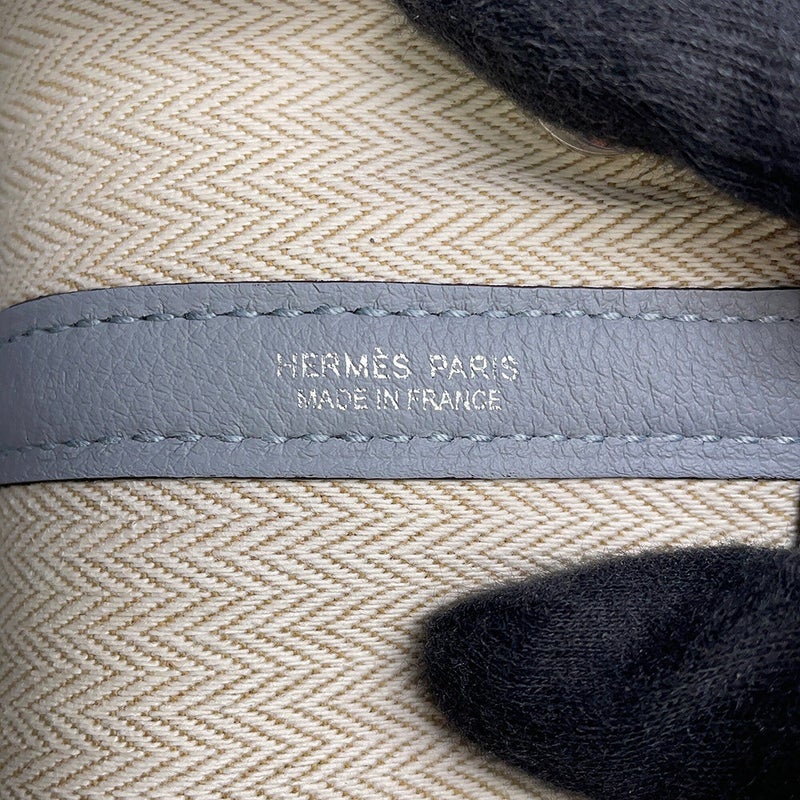 エルメス トートバッグ ネオ・ガーデン 23 ガーデンパーティ グリパンタン/シルバー金具 ネゴンダ G刻印