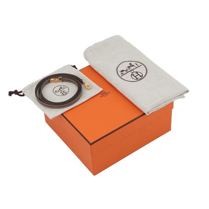 エルメス ハンドバッグ ミニケリー2 外縫い エトゥープ/ゴールド金具 エプソン K刻印 HERMES 2wayバッグ