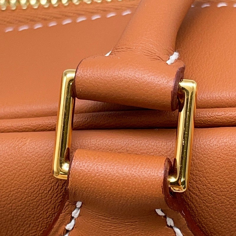 エルメス ハンドバッグ プリュム28 ゴールド/ゴールド金具 スイフト K刻印