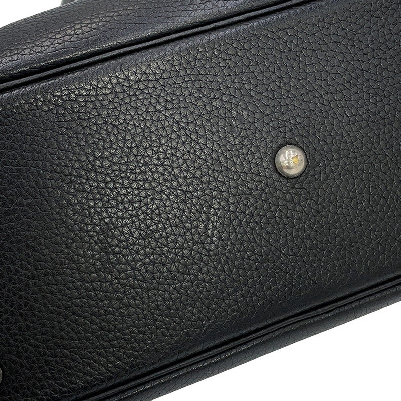 エルメス ハンドバッグ ボリード31 ブラック/シルバー金具 トリヨンクレマンス □J刻印 HERMES 2way 黒
