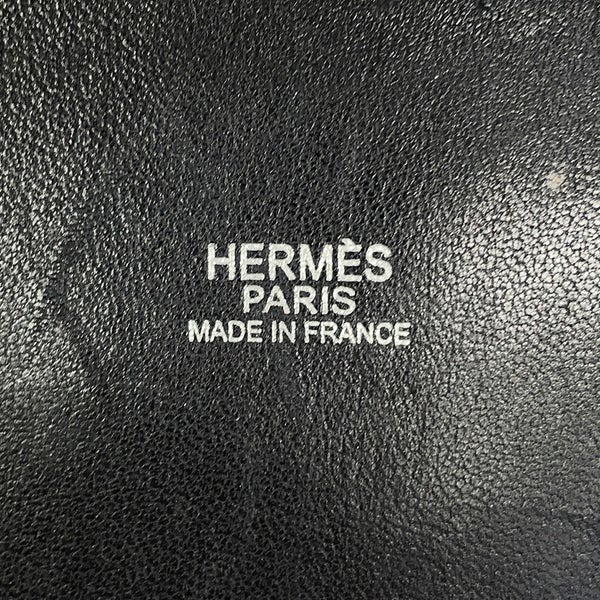エルメス ハンドバッグ ボリード31 ブラック/シルバー金具 トリヨンクレマンス □J刻印 HERMES 2way 黒