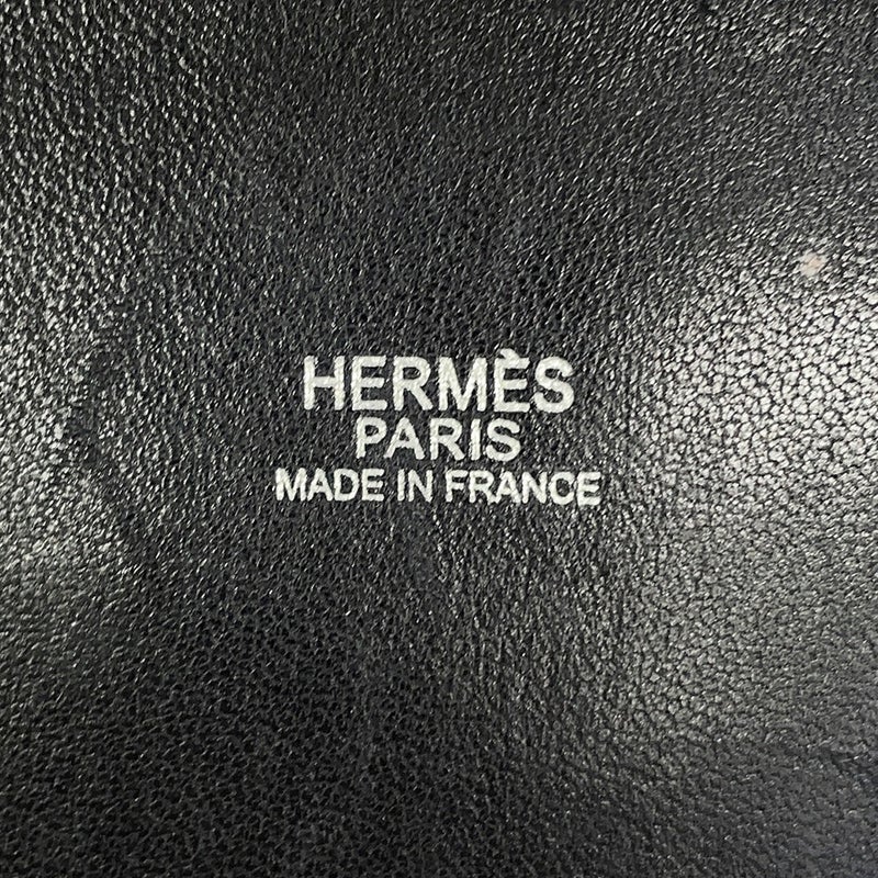 エルメス ハンドバッグ ボリード31 ブラック/シルバー金具 トリヨンクレマンス □J刻印 HERMES 2way 黒