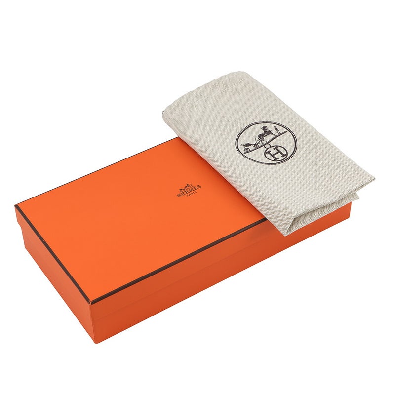 エルメス クラッチバッグ ケリーカット アルジャン/シルバー金具 シェブルシャムキラ K刻印 HERMES Kelly Cut