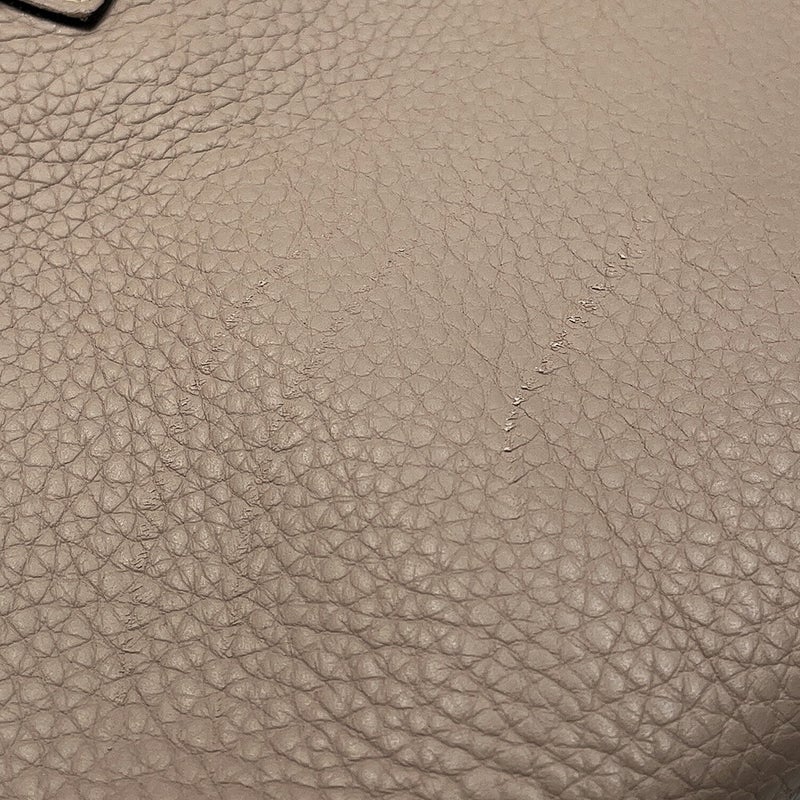 エルメス ショルダーバーキン42 トゥルティエールグレー/シルバー金具 トリヨンクレマンス □M刻印