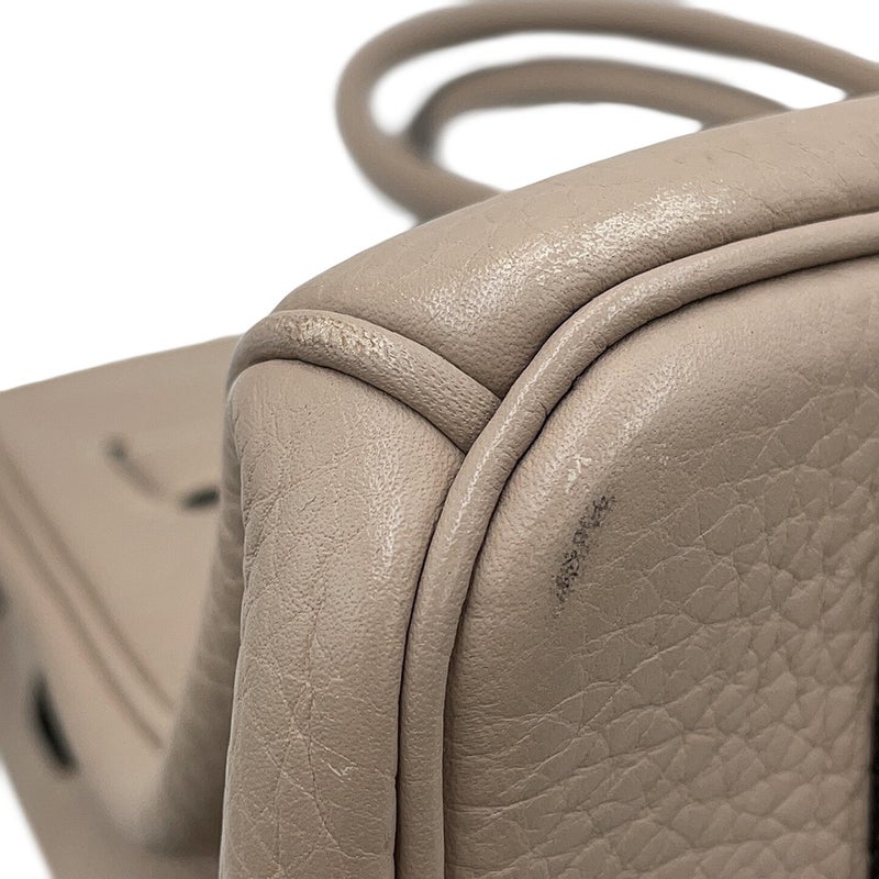 エルメス ショルダーバーキン42 トゥルティエールグレー/シルバー金具 トリヨンクレマンス □M刻印