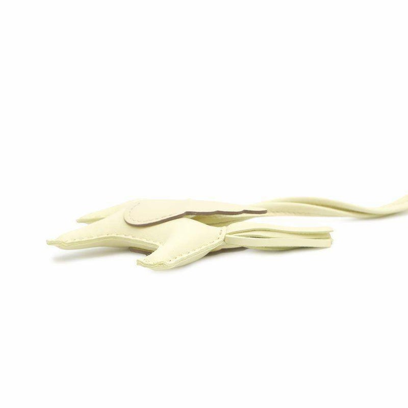 エルメス バッグチャーム ロデオPM ペガサス ジョーヌミルトン ラムスキン W刻印