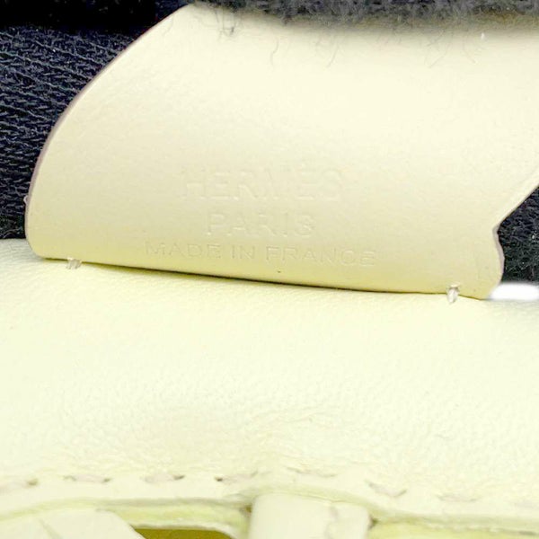 エルメス バッグチャーム ロデオPM ペガサス ジョーヌミルトン ラムスキン W刻印