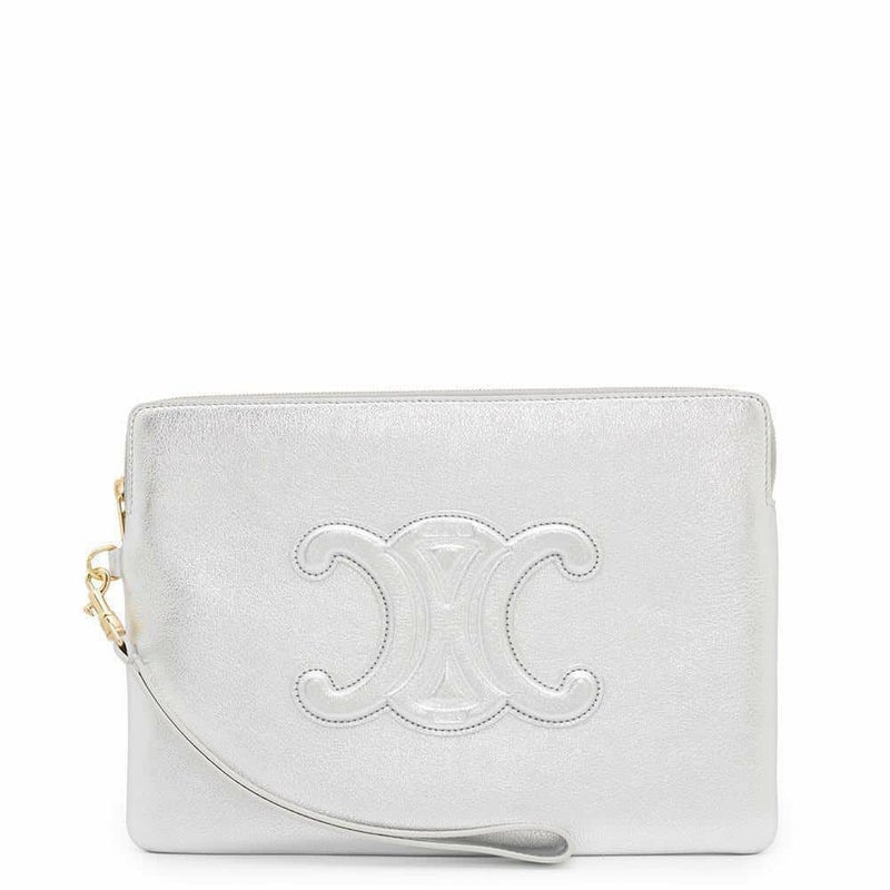 セリーヌ クラッチバッグ トリオンフ スモール ポーチ レザー 10J983 CELINE セカンドバッグ