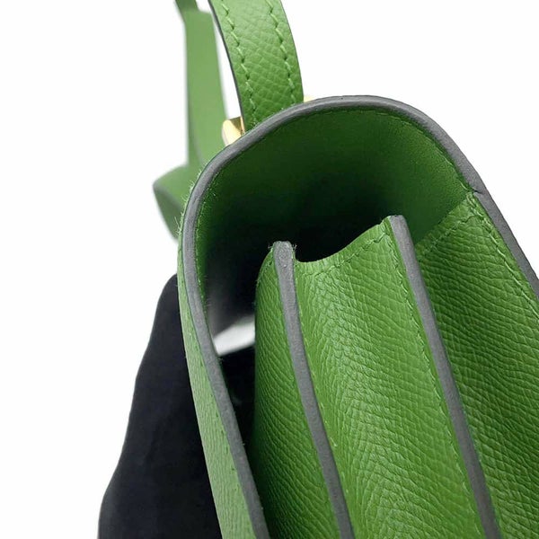 エルメス ミニ コンスタンス3 ミロワール ヴェールユッカ/ゴールド金具 エプソン W刻印