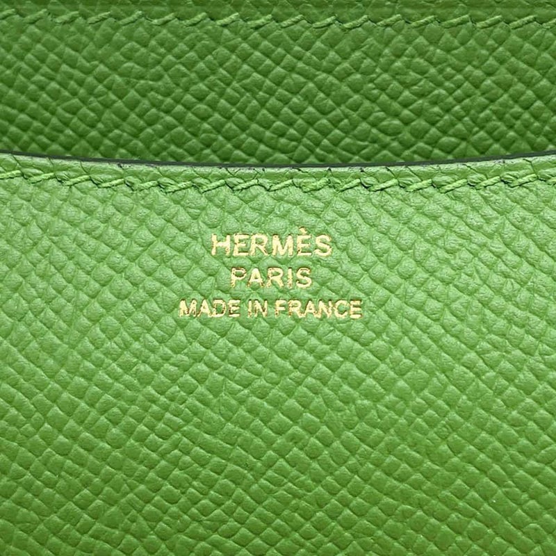 エルメス ミニ コンスタンス3 ミロワール ヴェールユッカ/ゴールド金具 エプソン W刻印