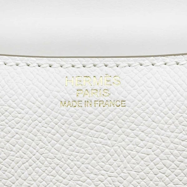 エルメス コンスタンス24 ミロワール グリスペール/ゴールド金具 エプソン B刻印