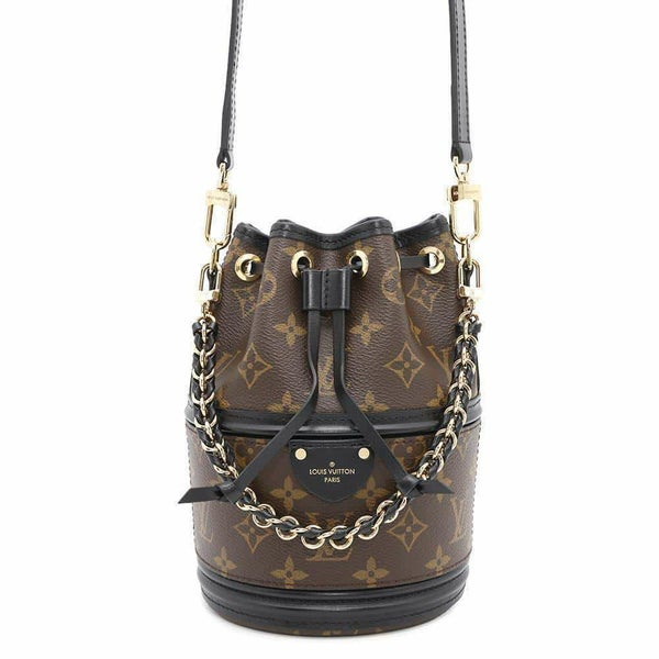 ルイヴィトン ハンドバッグ モノグラム カノエ M83480 2way 黒 ブラック