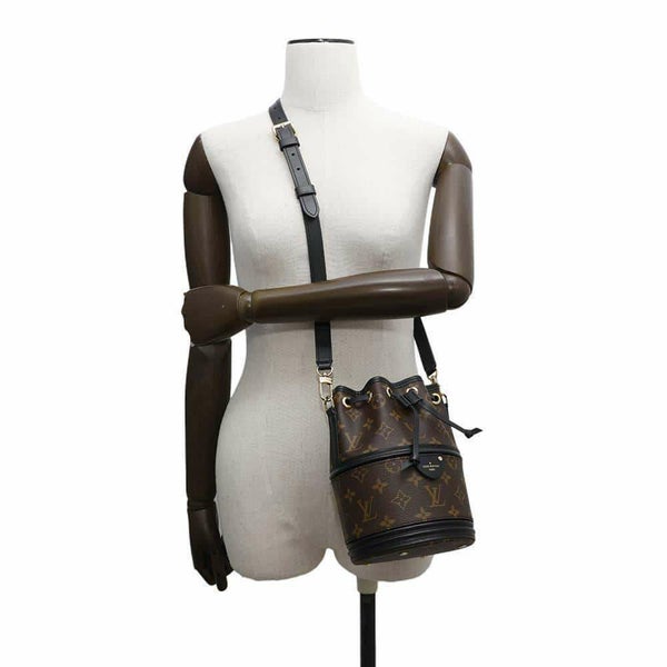 ルイヴィトン ハンドバッグ モノグラム カノエ M83480 2way 黒 ブラック