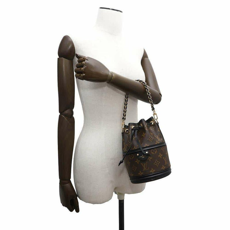 ルイヴィトン ハンドバッグ モノグラム カノエ M83480 2way 黒 ブラック