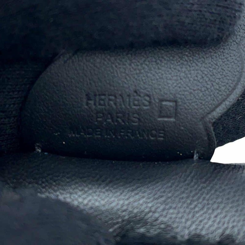 エルメス バッグチャーム ロデオPM ペガサス タッチ ブラック ラムスキン/アリゲーターマット U刻印 HERMES 黒 ソーブラック