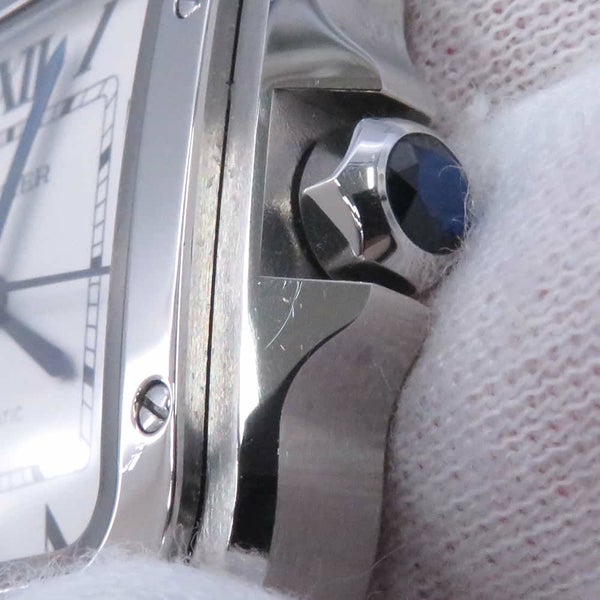カルティエ サントス ドゥ カルティエ MM WSSA0029 Cartier 腕時計 シルバー文字盤