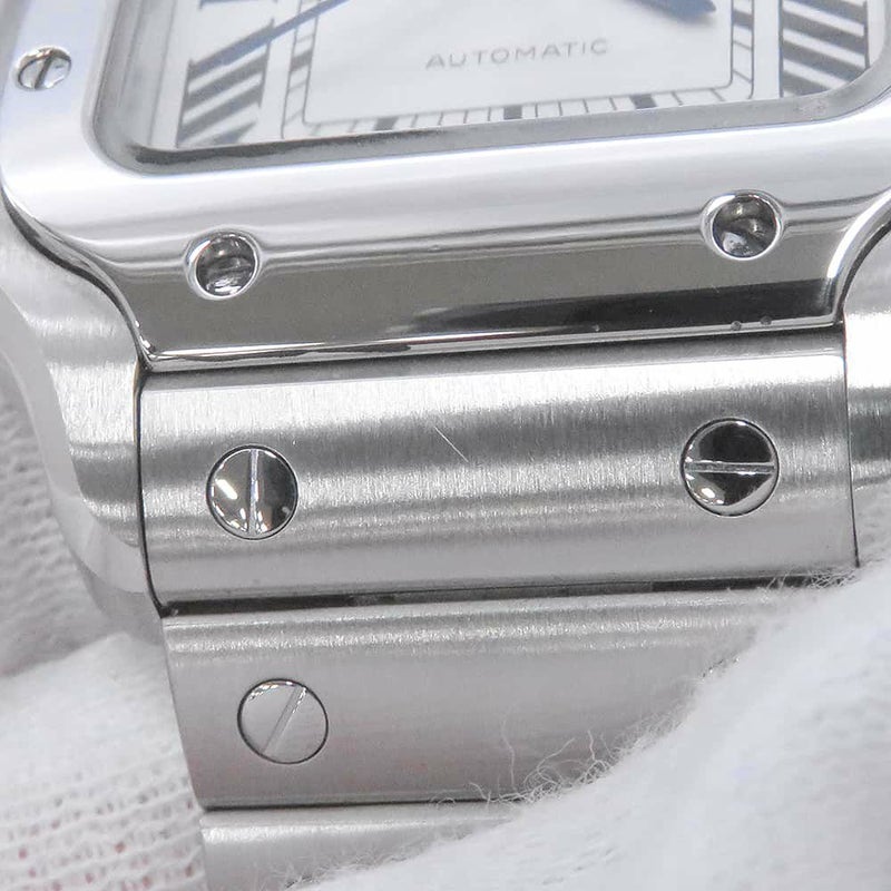 カルティエ サントス ドゥ カルティエ MM WSSA0029 Cartier 腕時計 シルバー文字盤